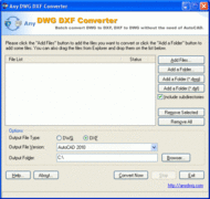 Any DWG DXF Converter screenshot